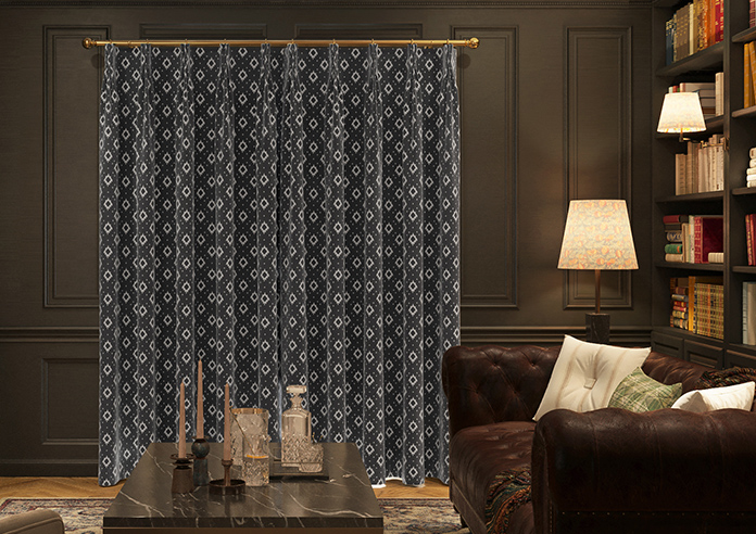 Huaraz Velvet, Midnight - Made to Measure Curtains - Image 7